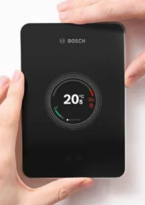 sleek-design-of-a-Worcester-Bosch-EasyControl-Thermostat