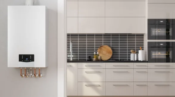 replaced-boiler-in-a-kitchen-cupboard