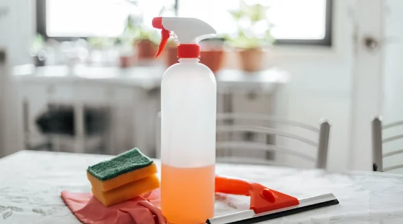 set-of-supplies-used-when-cleaning-an-oven