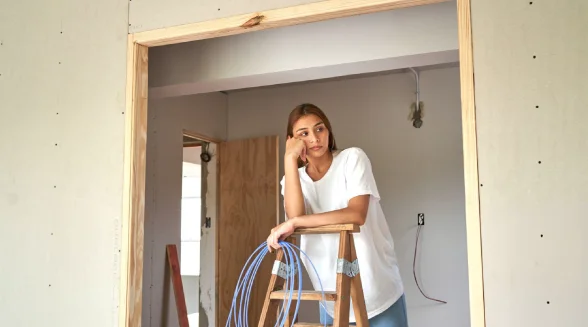 woman-is-clearing-home-for-rewiring