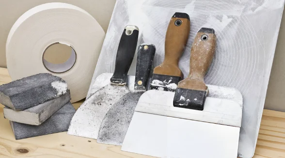 set-of-ceiling-repair-plaster-tools