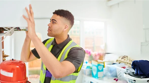 heating-engineer-is-fixing-a-boiler-issue
